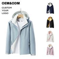 Chaqueta Softshell para Hombre con Capucha, Resistente al Viento y al Agua, Tejido Suave y Transpirable para Senderismo, Escalada y Actividades al Aire Libre