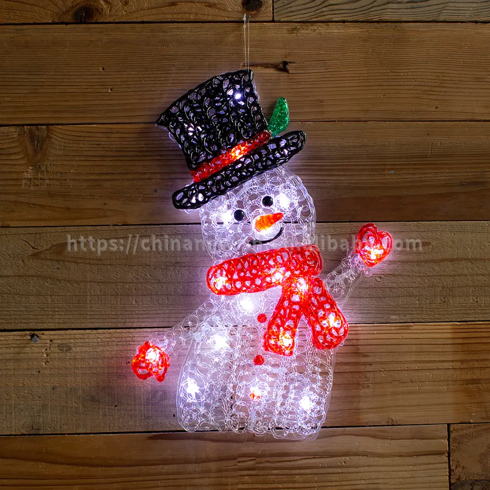 Fio de cobre para casamento, luz LED para festas e festivais, iluminação externa com tema de Natal
