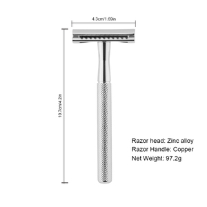<strong>Double</strong> <strong>Edge</strong> High Quality Safety <strong>Razor</strong> Men's Shaving Body <strong>Razor</strong> With SwedenStainless Steel Blades - Product Image 5