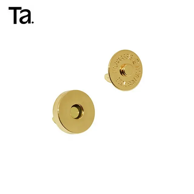 TANAI 18mm regular Magnetic Button /magnet button fashion decorative covers brass iron Zinc alloy for leather handbag