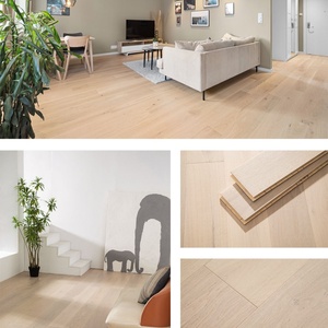 Pavimento in <span class=keywords><strong>Rovere</strong></span> Bianco Europeo Multistrato da 15mm a Installazione Rapida |   Stabile e Durevole - Product Image 6