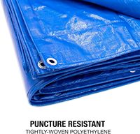 Bâches en PE imperméables robustes YRH Factory pour camping, toit de camion, protection anti-UV, bâches enduites de PVC en rouleau