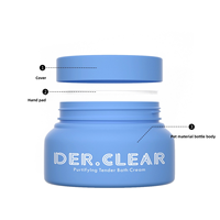 Pot en plastique vide XINDE 68MM 220ML pour crème corporelle, crème visage, masque capillaire, soins cosmétiques, avec impression couleur personnalisée