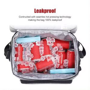 Sac isotherme pour déjeuner unisexe, durable, en Oxford, avec poignée, pour adultes, bureau, travail, école, écologique - Product Image 4