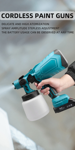He Shi hogedruk waterverfspuitapparaat, elektrisch, zonder lithium-ion batterij en zonder oplader - Product Image 3