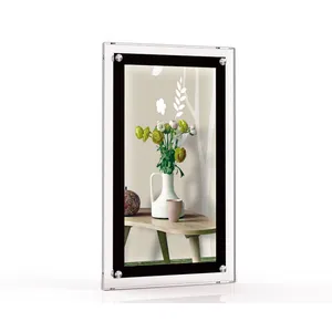 NEW EDGELIGHT CF1A magic mirror crystal sensor led lighting box for advertising banner