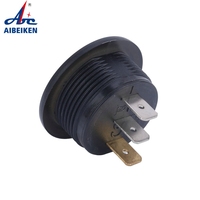 Chaud étanche rond 8-60V Mini Oled Dc double voltmètre numérique ampèremètre affichage tension et ampli affichage bateau voiture moto
