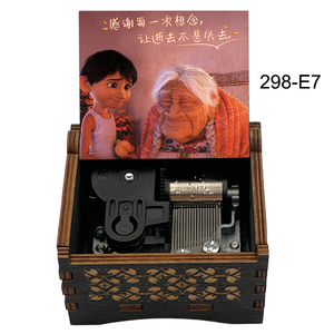Carillon in Legno con Movimento Musicale a Corda, Tema 'Ricordati di Me' dal <span class=keywords><strong>Film</strong></span> Coco, Regalo di Compleanno per Bambini - Product Image 6