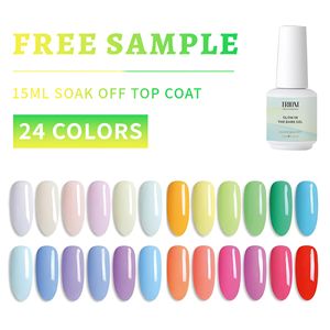 24 Couleurs de Gel Luminescent Fluorescent UV LED Effet Néon, Couleurs Vives, Soak Off, Fournitures DIY Marque Privée - Product Image 6