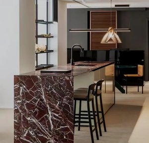 Rode En Witte Combinatie Betaalbare En Lichtgewicht High-End Paars Rood Natuurlijk Marmer Rosso Levanto - Product Image 6