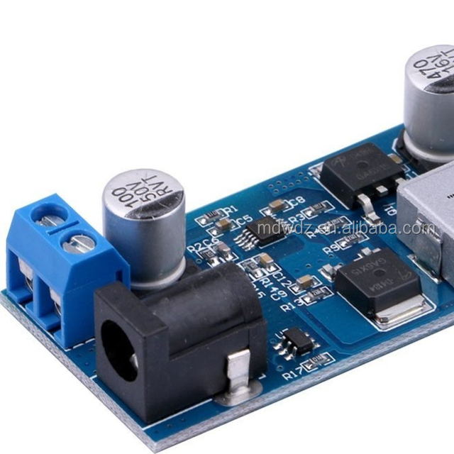 24V/12V to 5V 5A DC DC Buck Voltage Regulator Synchronous Rectification Step Down Power Converter Supply Module Board Volt Reduc