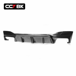 Para BMW <span class=keywords><strong>G30</strong></span> G31 520i 530i 540i 540d 550i 550d 2017-2020, Difusor Trasero Inferior de Parachoques de Fibra de Carbono Seca Estilo 3D, Cubierta de Divisores Laterales - Product Image 2
