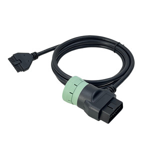 Lector <span class=keywords><strong>de</strong></span> Códigos AOTAI J1939 OBD, Adaptador <span class=keywords><strong>de</strong></span> 9 Pines Macho a 16 Pines y 10 Pines, Compatible con PT30 ELD Logbook ECM con DOT, Universal para Camiones - Product Image 5