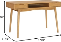 Meubles haut de gamme Ensemble table et chaises en bois massif de couleur noyer naturel Design moderne du fournisseur chinois à usage domestique