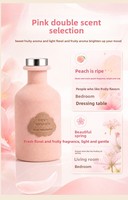 Diffuseur de parfum sans flamme en velours haut de gamme, recharge d'huile essentielle premium, liquide aromatique pour chambre et intérieur