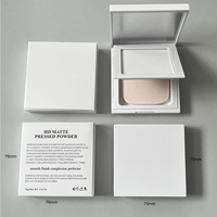 Créez Votre Propre Marque : Poudre Compacte Fixatrice de Maquillage Végane de Haute Qualité, Imperméable, Vente en Gros, Fini Mat