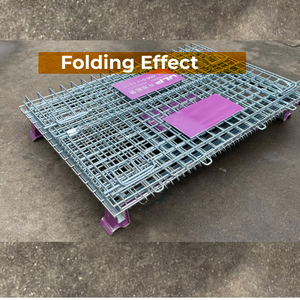 כלוב אחסון אוטומטי תעשייתי |   תואם למערכת מחסן אוטומטית AGV, מידות 800*600*640, דגם C1 - Product Image 4