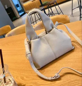 Fashion Women Ruched Tote Bags With Long Strap Lady Casual Elegant Sling Shoulder Bags Purse From Guangzhou