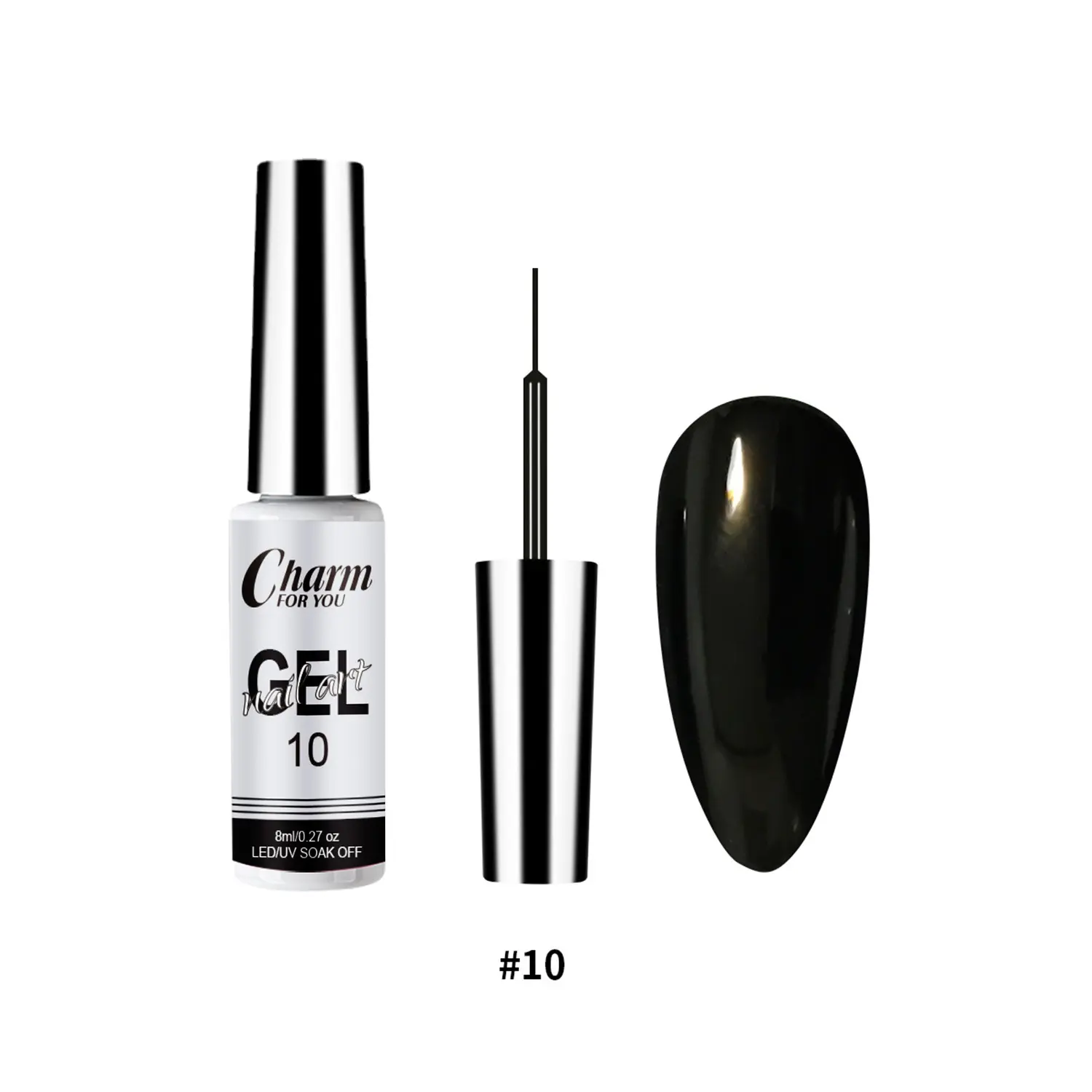 Sample$0.1 Private Labels 12 Colors monomer Creative Liner Pull Glue painted uv gel polish nail art