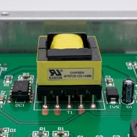 Transformateur à ferrite à haute fréquence triphasé Flyback EF25 SMPS avec enroulement en aluminium pour alimentation abaisseur/élévateur