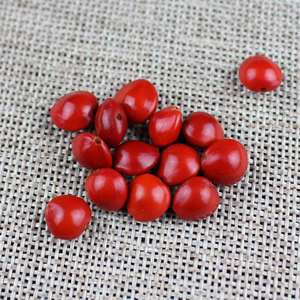 Perles de Bodhi en forme de cœur rouge, en vrac, pour la fabrication de bijoux, origine Yunnan, emballage en vrac SSHD01 - Product Image 4