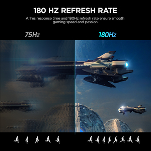 Koorui 27 inch LCD màn hình cong 1500r chơi game màn hình hot bán dẫn máy tính hiển thị 180Hz làm mới 2K <span class=keywords><strong>2560</strong></span>*1440 PC Độ phân giải - Product Image 6