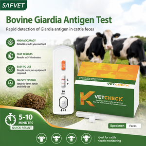 Kit de test rapide de <span class=keywords><strong>grossesse</strong></span> précoce pour bovins, haute précision, professionnel, bandelette de diagnostic en <span class=keywords><strong>une</strong></span> étape pour <span class=keywords><strong>les</strong></span> exploitations laitières - Product Image 6
