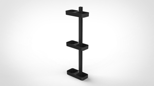 Barre coulissante de vente directe d'usine ne perçant pas d'accessoires de salle de bain <span class=keywords><strong>support</strong></span> amovible barre coulissante de <span class=keywords><strong>douche</strong></span> rail de <span class=keywords><strong>douche</strong></span> <span class=keywords><strong>sans</strong></span> perceuse - Product Image 4