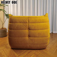 Canapé modulable To-go Lazy Caterpillar, reproduction originale, pour salon et chambre, combinaisons multiples, canapé design en tissu