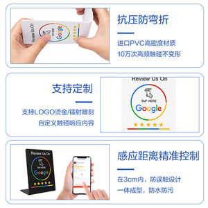 การ์ดรีวิว Guangyu NFC Standee แบบ NTAG215 504KB อ่านเขียนได้ ใช้กับ Google YouTube ได้ - Product Image 4