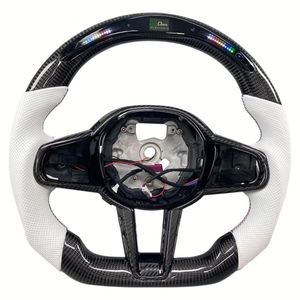 Volant en fibre de carbone pour BMW CS M1 M2 M3 M4 M5 M6 M340i CSL GTS F82 F80 F87 F90 G80 G82 Toyota A90 Gr Supra Mk4 Mk5 G80 - Product Image 1