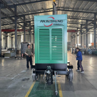 Anhänger-Stromerzeuger Geräuscharm 15kVA 20kVA 30kVA 50kVA 200kW 300kVA Diesel-Aggregat Mobiles Tragbares Generatorset Bürstenlos Leise