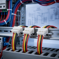 Faisceau de câbles avec connecteur 2, 3, 4, 5 broches, 20AWG, homologué 300V 80°C, personnalisé OEM, vente en gros