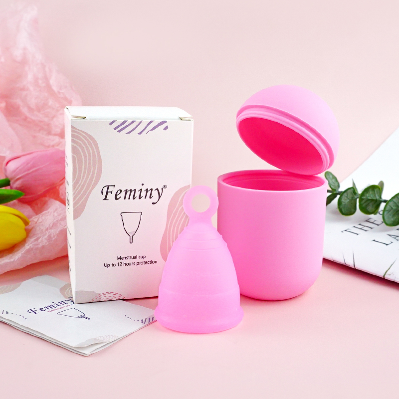 Pink cup with sterilizer set