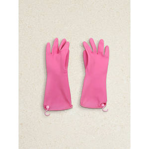 Guanti in gomma per uso domestico con Logo personalizzato con designazione S - Product Image 1