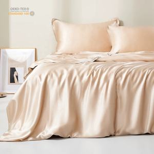 <span class=keywords><strong>Textiles</strong></span> de maison Nouveau produit 100% Literie en soie de mûrier Ensemble de literie King Size - Product Image 6