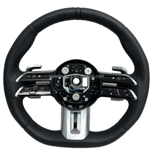 Volante Professionale in Pelle di Aggiornamento con Design a Libellula per Mercedes Benz AMG W204 <span class=keywords><strong>W205</strong></span> - Product Image 1