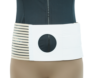 Bụng nút thoát vị phẫu thuật bụng hỗ trợ chất kết dính với nén Pad Ergonomic rốn thoát vị vành đai cho nam giới và phụ nữ - Product Image 3