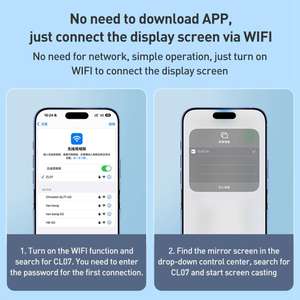Nuevo Palo Selfie <span class=keywords><strong>FUNSNAP</strong></span> CL07 con Pantalla Inteligente, Transmisión de Pantalla, Trípode Antivibración, Venta al por Mayor - Product Image 6