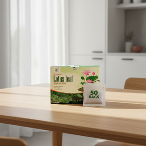 100% Pure Organic Lotus Leaf Herbal <b>Tea</b> for Body Balance and Weight Support - Product Image 1
