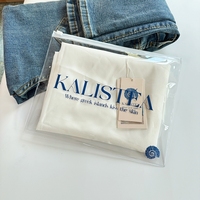 Sac à fermeture éclair personnalisé épais de haute qualité pour vêtements, pochette cosmétique de luxe, sac d'emballage transparent avec fermeture éclair, sac en plastique avec logo