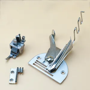 Folder A10 Roller Presser Foot Right Angle Bias Binder for Lockstitch Sewing Machine Parts Accessories Tools