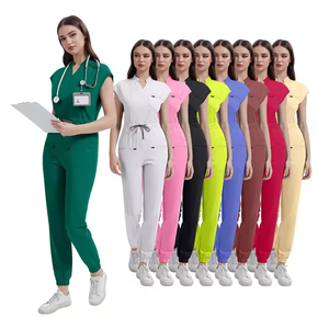 Di alta qualità delle uniformi ospedaliere infermiere salone di bellezza Dental parrucchiere da <span class=keywords><strong>lavoro</strong></span> abbigliamento medico Jogging lavoratore salone infermieristico uniforme tuta - Product Image 3
