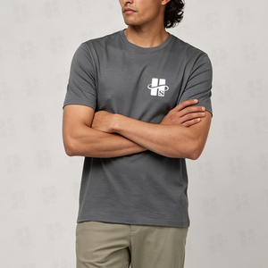 Nueva Camiseta Deportiva Transpirable para Hombre, con Estampado a Base de Agua, que Absorbe la Humedad, 180 g/m², Fina y Transpirable, de Lana Merino - Product Image 2