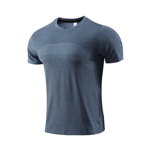 Camiseta Deportiva Vintage para Hombre, Estampada, Lavada, Ajustada, Transpirable, de Secado Rápido, con Diseño Personalizado - Product Image 1