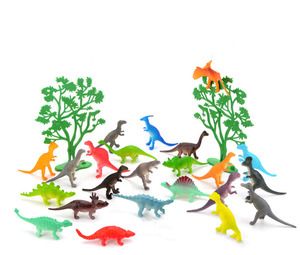 Wholesale Plastic Glow in the Dark <strong>Mini</strong> 16 PCS Luminous <strong>Dinosaur</strong> Toy Set - Product Image 5