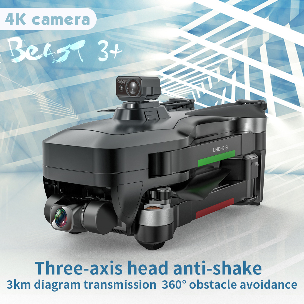 ZLL SG906 MAX1 3KM GPS Drone: 4K Camera, 3-Axis Gimbal, Obstacle