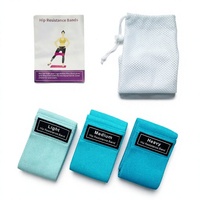 Bandes de Résistance en Polyester et Latex Personnalisées pour Yoga & Pilates – Bandes de Boucle pour Hanches et Fessiers, Idéales pour Squats