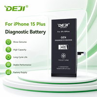 Tampilkan Baterai Asli untuk iPhone 15 Series, Tampilan Kesehatan Baterai DEJI Global Supply untuk Distributor