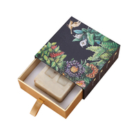 Boîte cadeau en carton rigide recyclable, pliable, avec logo imprimé personnalisé, écologique, laminage mat, fermeture magnétique
